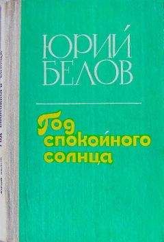 Юрий Белов - Год спокойного солнца