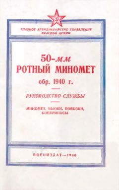 ГАУ РККА - 50-мм ротный миномет обр. 1940 г. Руководство службы