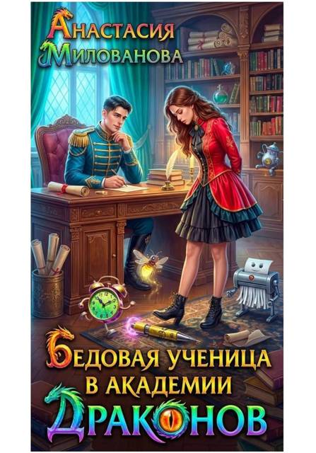 Бедовая ученица в академии драконов - Анастасия Милованова